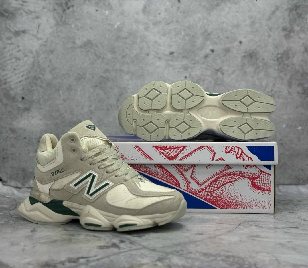 кроссовки new balance 9060,зимние кроссовки new balance 9060 high цвет серый,кроссовки new balance,зимние кроссовки new balance 9060 high,кроссовки нью беланс 9060