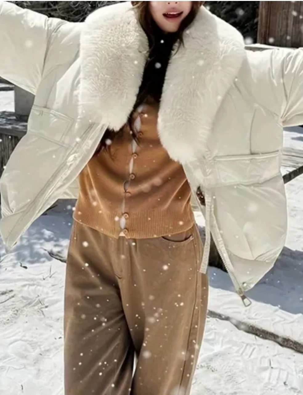 куртка зимняя женская пуховик с меховым воротником енота,женская зимняя куртка,женский пуховик,куртка с мехом,пуховик