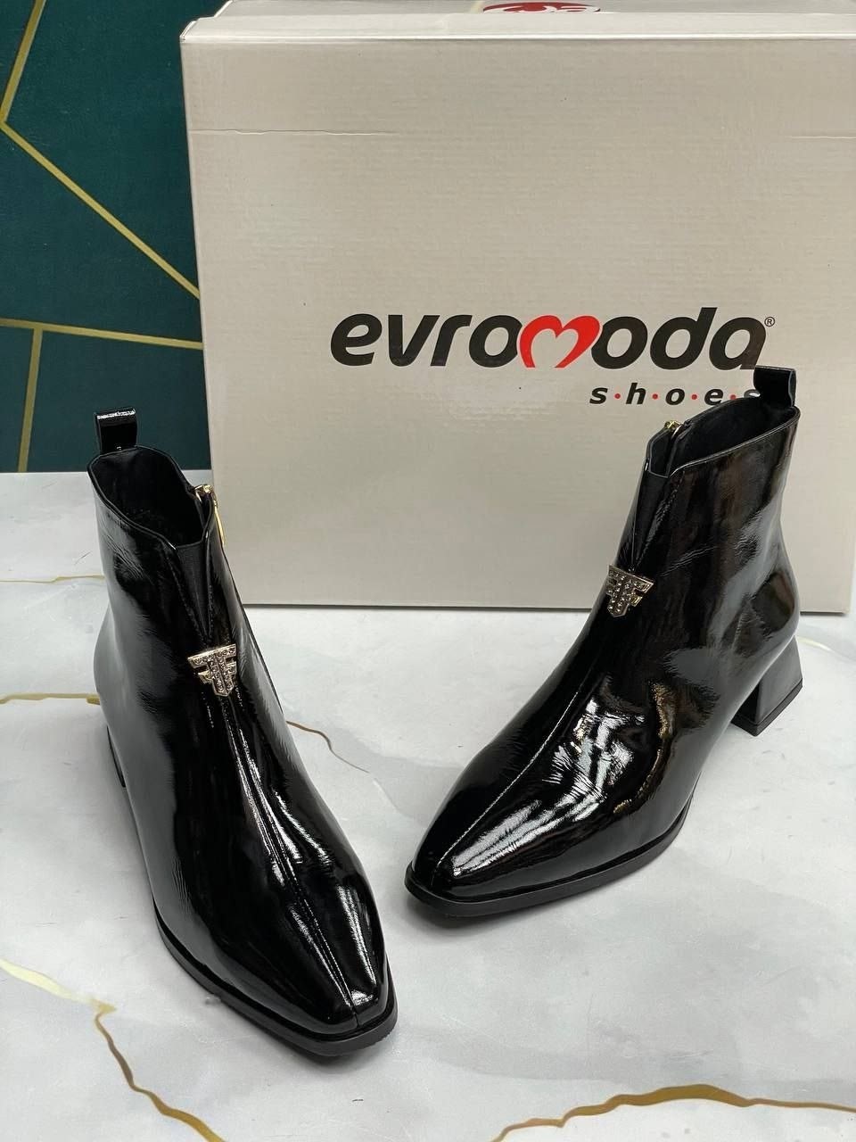 ,ботильоны женские,женские ботильоны из лакированной кожи, женская,респект полусапожки женские