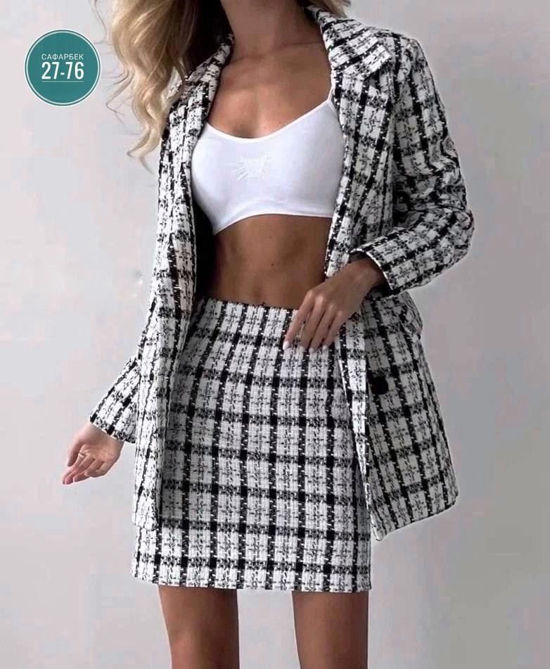 костюм с юбкой твидовый,твидовые костюмы женские,твидовый костюм женский пиджак и юбка forevertwenty,костюм твидовый,твидовый костюм 2025