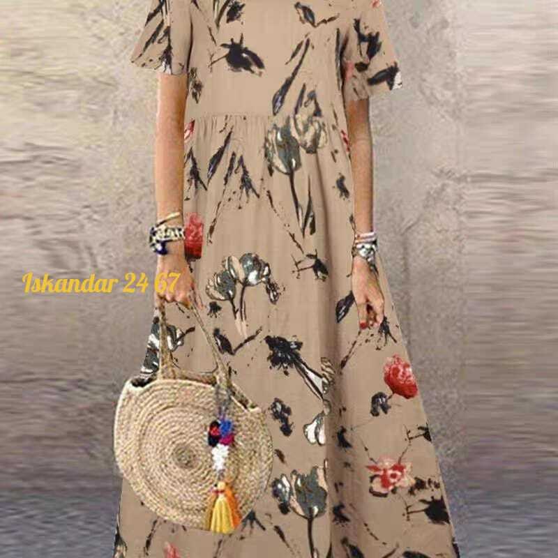 платье бохо для женщин,платье zanzea женское с цветочным принтом,летнее женское платье,женское летнее повседневное свободное платье,модное платье