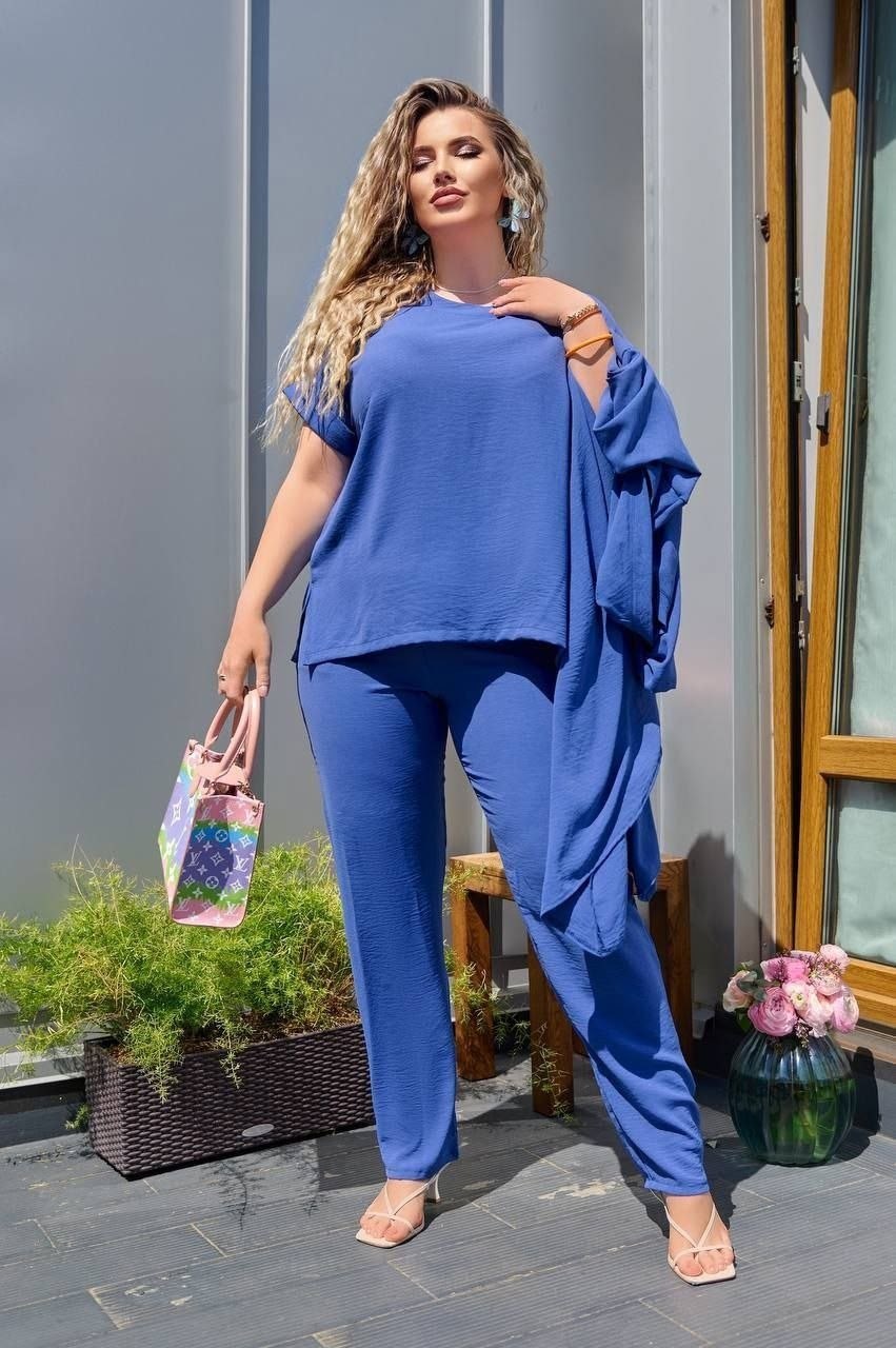 летние брючные костюмы, больших размеров,летние костюмы,женские костюмы брючные,женские костюмы больших размеров