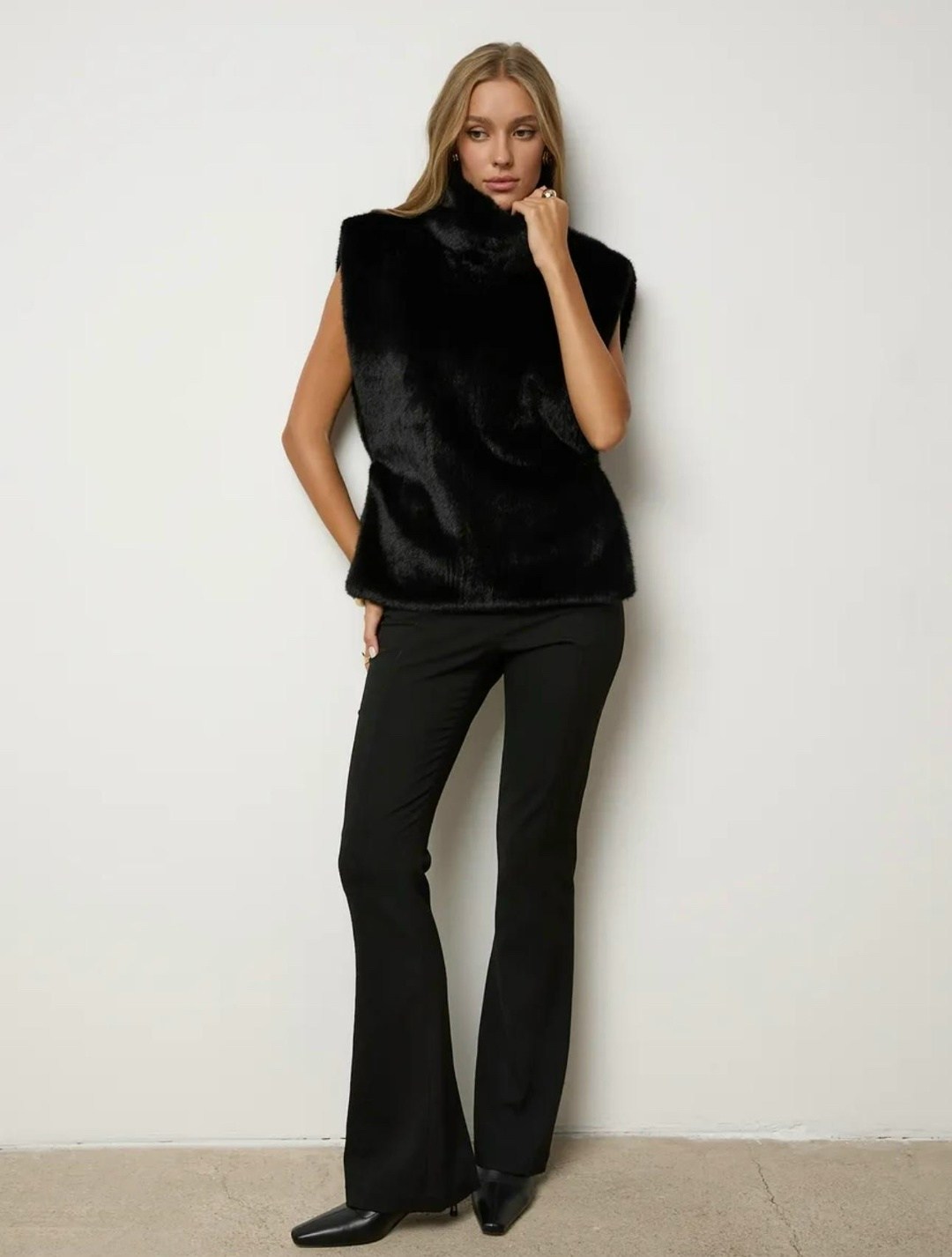 манишка меховая,манишка меховая норка azules,манишка из меха норки,манишка меховая женская,норковая манишка