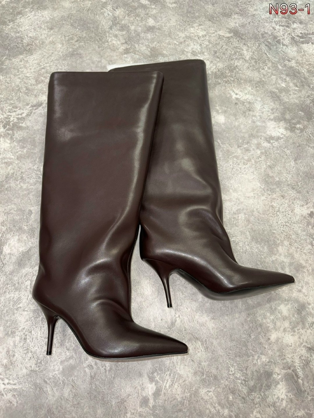 сапоги до колена на высоком каблуке с острым носком,сапоги женские,женские сапоги до колена на высоком каблуке в стиле вестерн,новые остроносые сапоги до колена на высоком каблуке,женские плиссированн