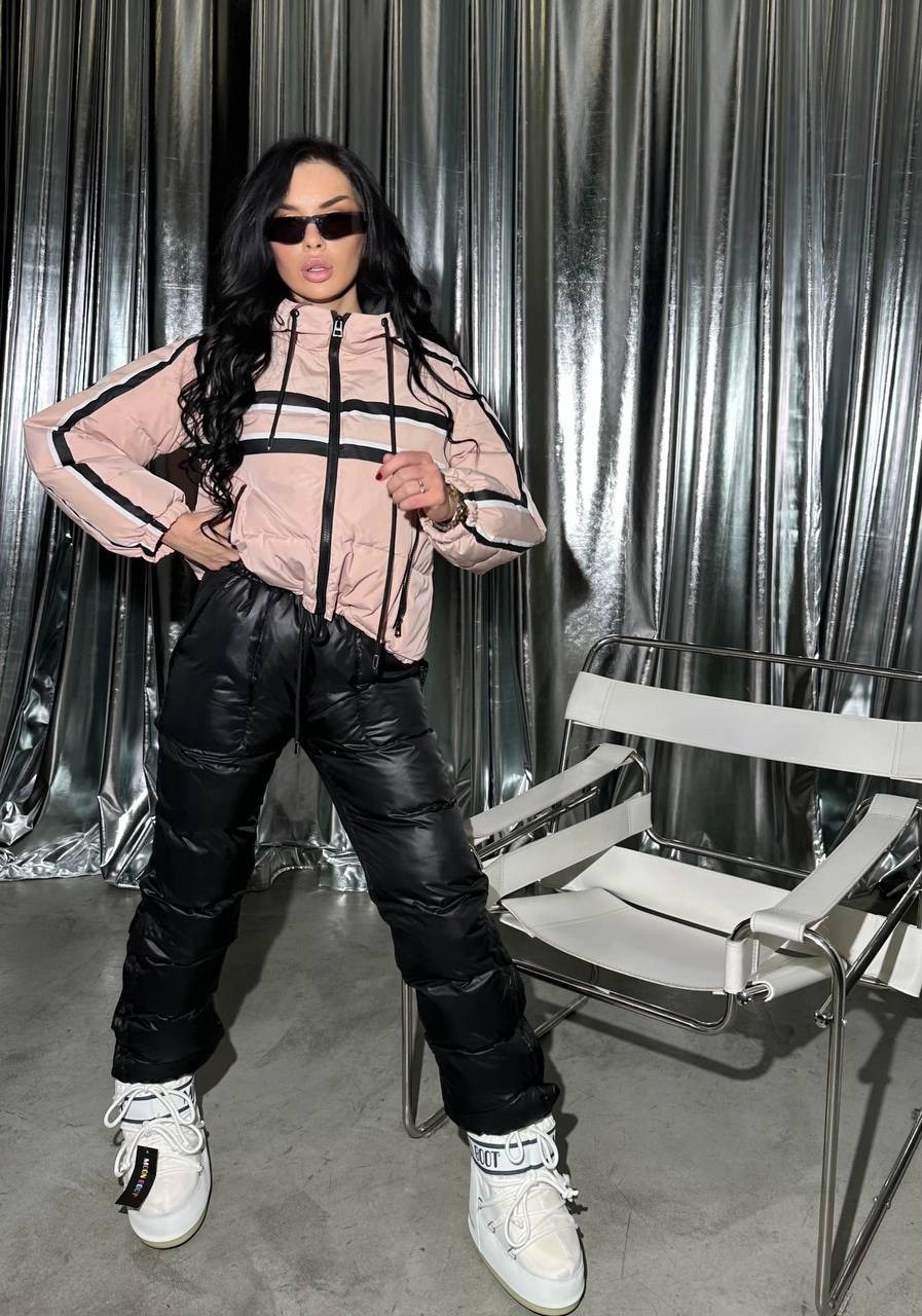 костюм женский зимний,костюм зимний,костюм из куртки,теплый костюм,горнолыжные костюмы