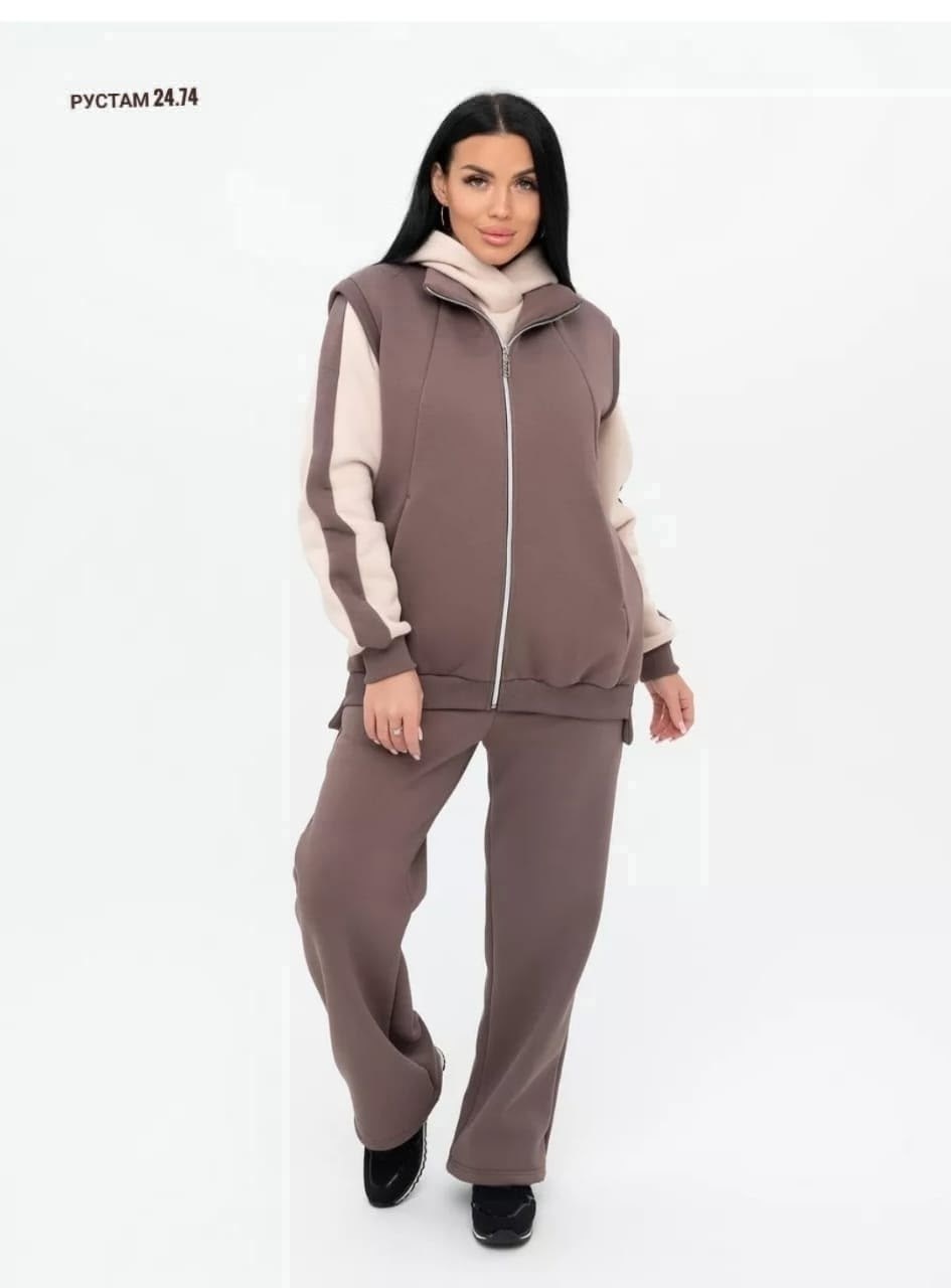 женский костюм с брюками шервуд,костюм турмалин натали,спортивные костюмы,утепленный костюм,женский костюм тройка