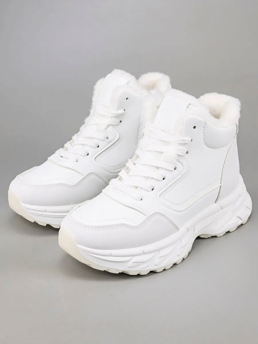 зимние кроссовки женские белые высокие,женские зимние кроссовки,кроссовки женские с мехом зимние ela shoes цвет белый,кроссовки женские с мехом зимние,белые женские зимние кроссовки