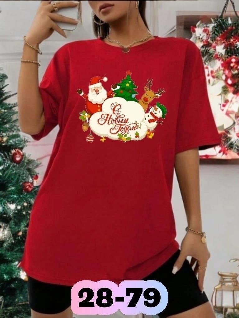 женская футболка,летние футболки,женская майка,новогодние футболки ,футболка новогодняя