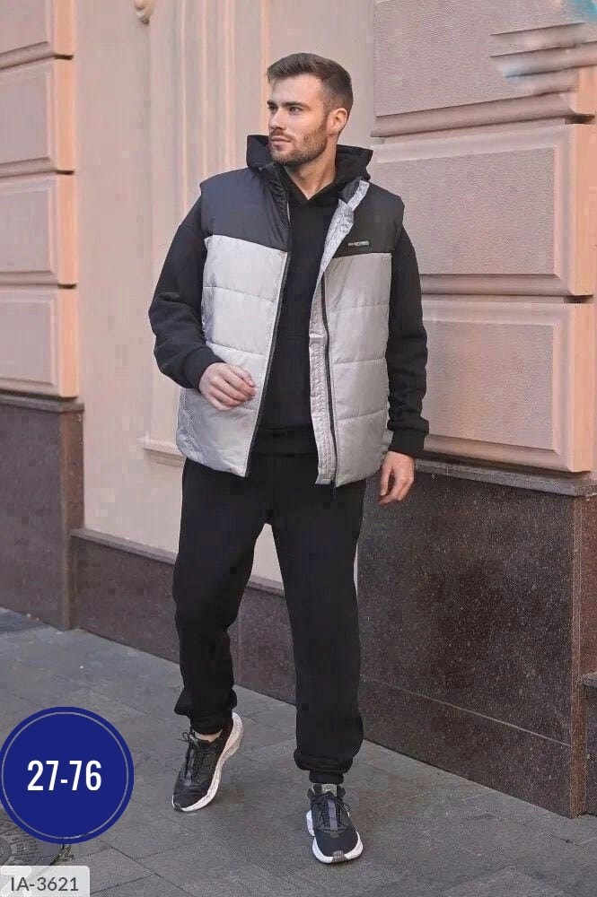 мужской теплый спортивный костюм на флисе с жилетом,спортивный костюм тройка мужской с жилетом,теплый мужской спортивный костюм тройка с жилетом,спортивный костюм тройка с жилеткой,костюм на флисе