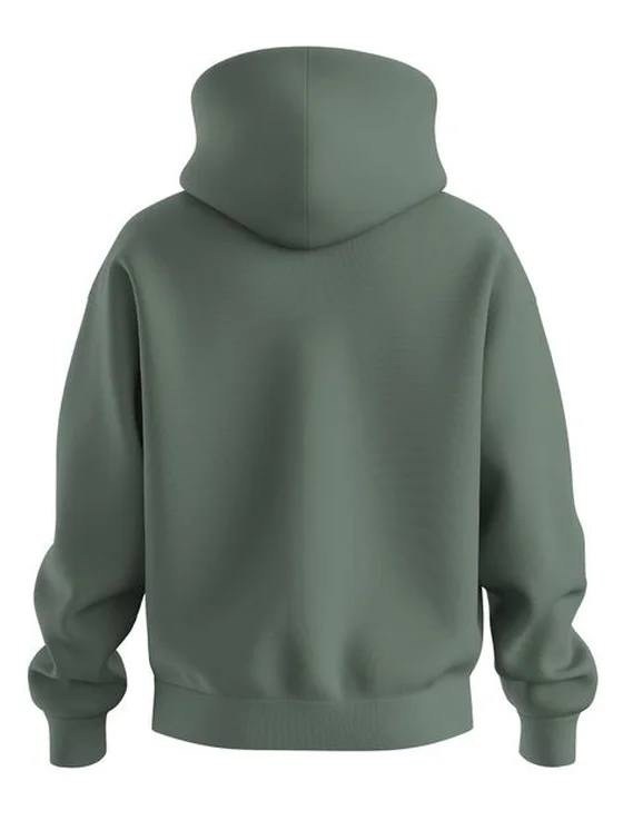 толстовка,толстовка hugo,мужские свитшоты,hugo зелёное мужское хлопковое худи hugo,мужская толстовка