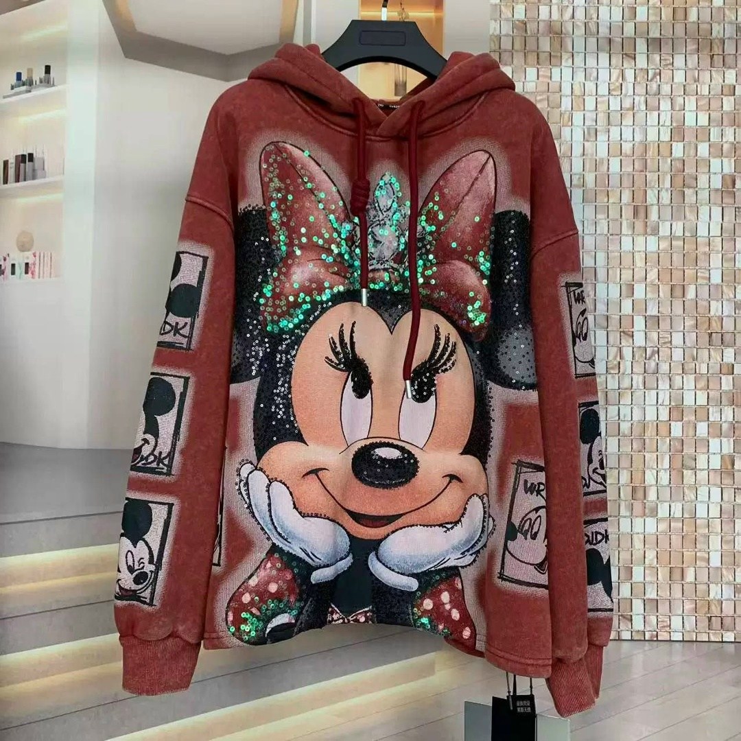 худи vincristine микки маус,свитшот для девушек,модная толстовка,толстовки оверсайз,свитшот на флисе