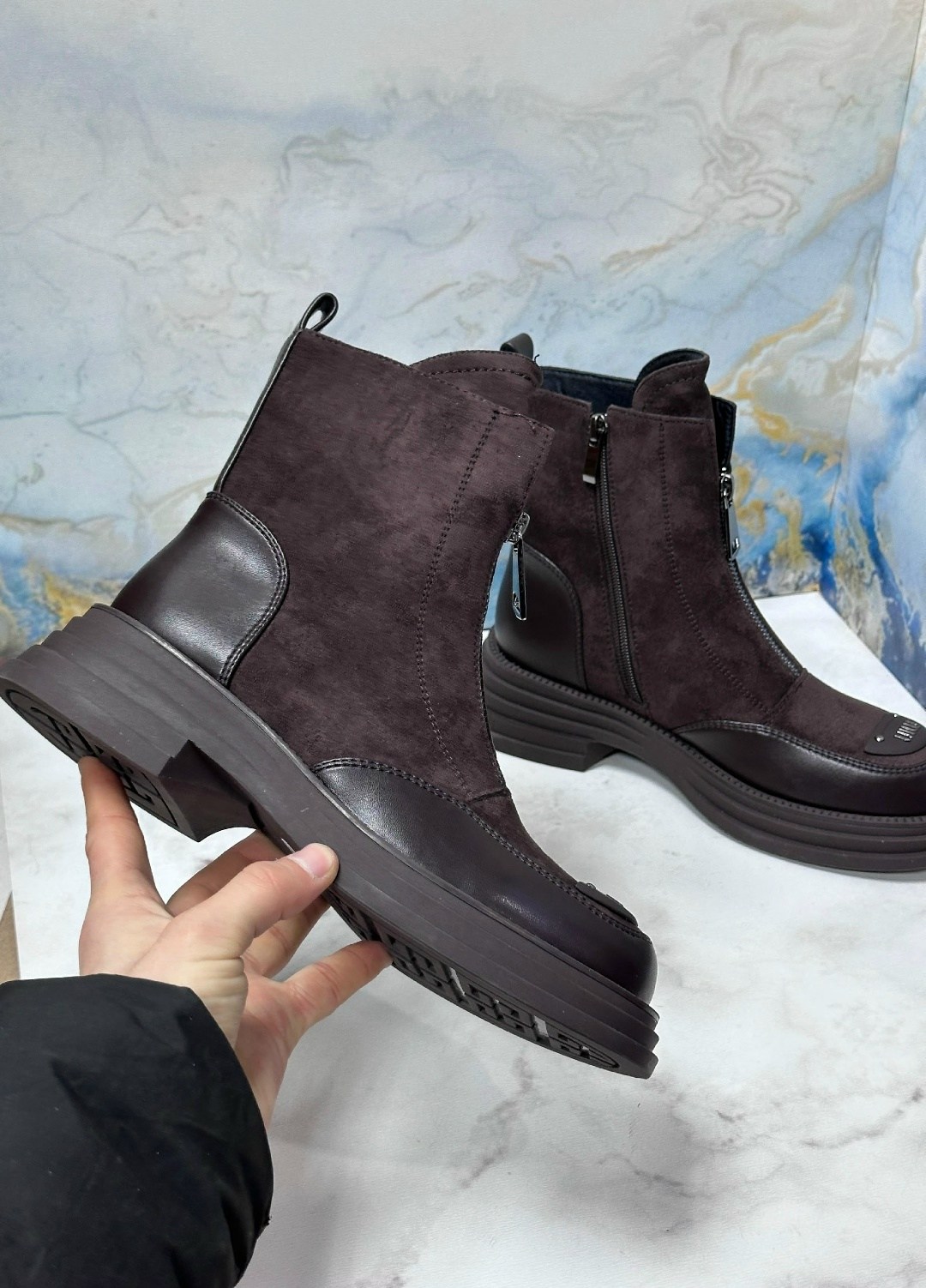 женские полусапоги bugatti коричневые,,ботинки,ботинки женские,женская