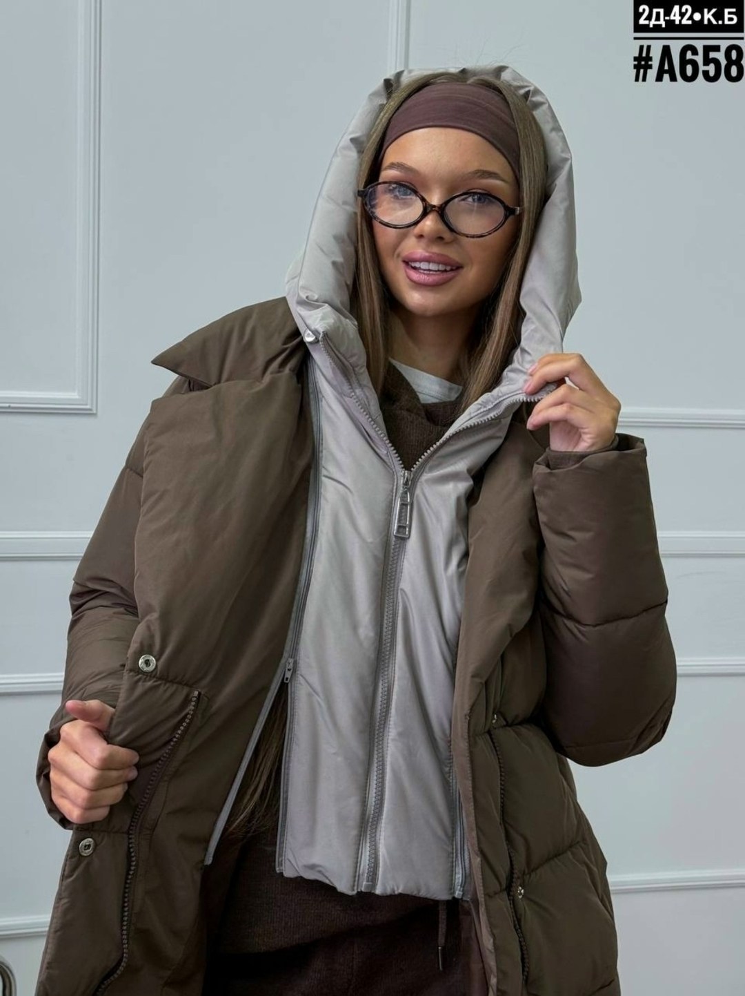 утепленное пальто,пуховик зимний длинный с капюшоном gnedovskaya 247427041,полупальто утепленное,пуховик женский,женская зимняя куртка удлиненная