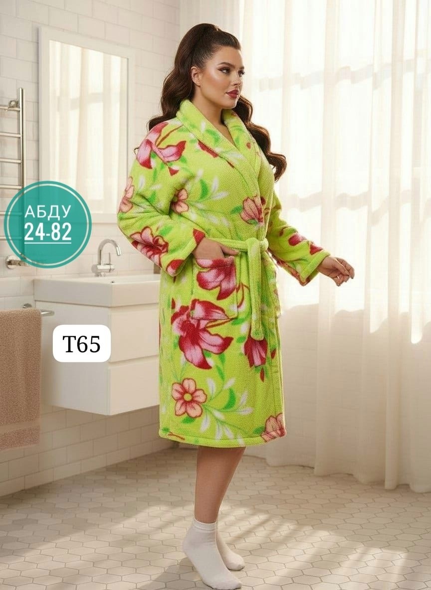 женский халат,женский домашний халат из мягкого плюшевого материала велсофт,халаты домашние женские,халат домашний теплый с капюшоном бариз коллекция,халат