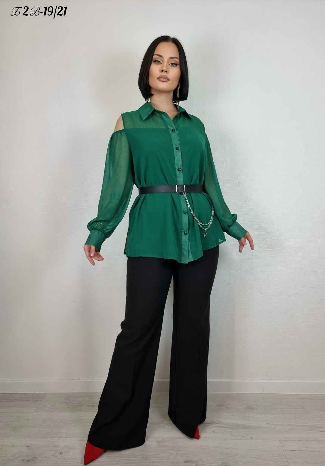 блузка с ремнём,стильная блузка,блузка,брючный костюм,брючный комплект