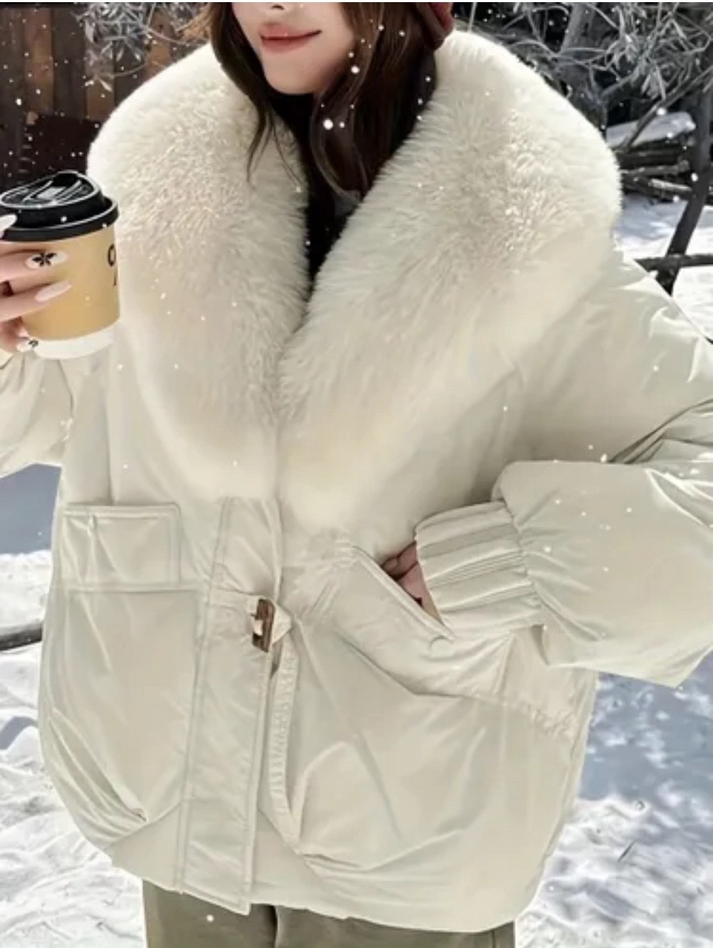 куртка зимняя женская пуховик с меховым воротником енота,женская зимняя куртка,женский пуховик,куртка с мехом,пуховик