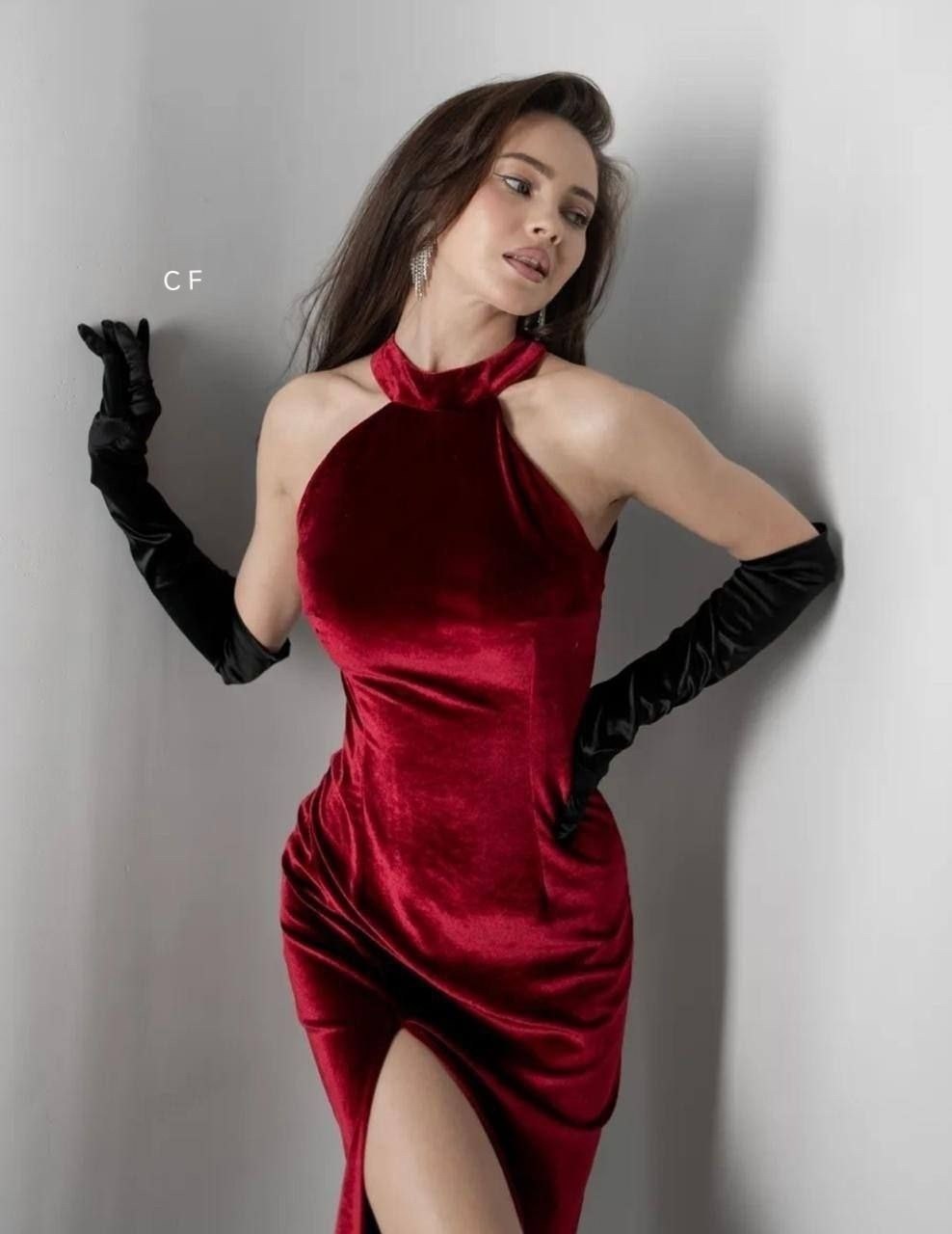 платье вечернее с разрезом,платье велюр,вечернее платье,платье,платье черное вечернее