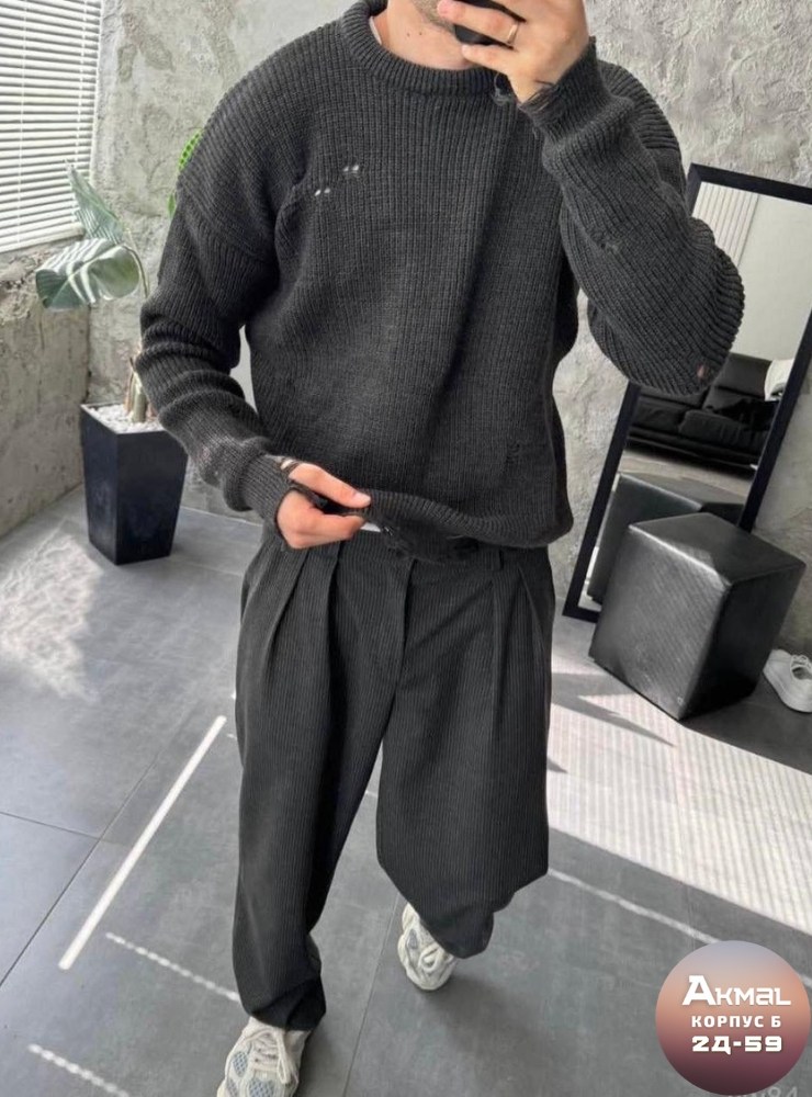 мужской свитер,свитер,мужская мода,бежевый свитер,свитер мужской effclo бежевый