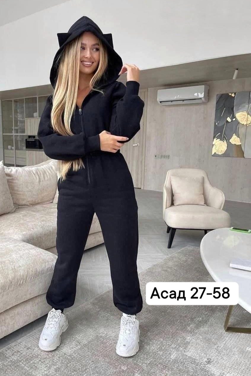 комбинезон на флисе,теплый комбинезон,женские комбинезоны,комбинезон женский на флисе,комбез из футера женский