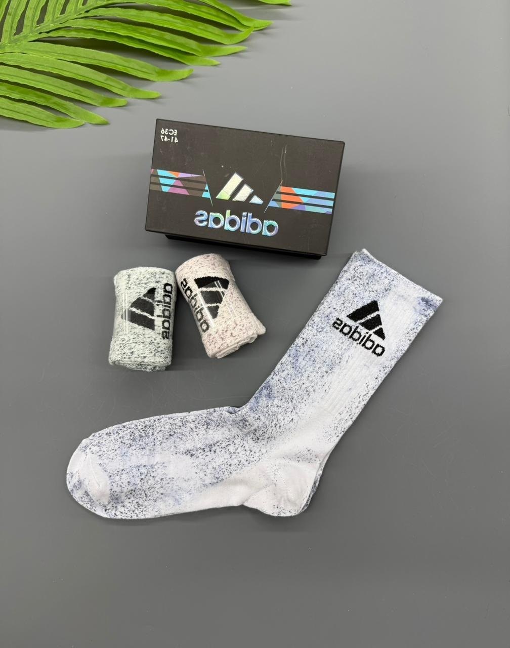 комплект носков adidas,носки мужские adidas,носки адидас мужские 3 пары в коробке,набор носков adidas,носки adidas