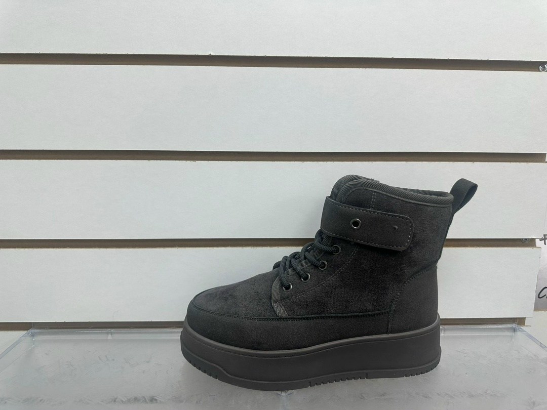 , женская,женские ботинки,ботинки замш,зимняя женская