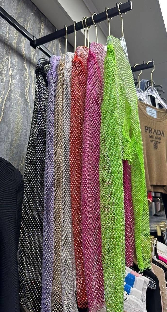 женская сексуальная сетчатая прозрачная футболка с блестящими стразами в сеточку,кофта прозрачная сетка с стразами,кофта сетка со стразами,кроп-топ сетка со стразами