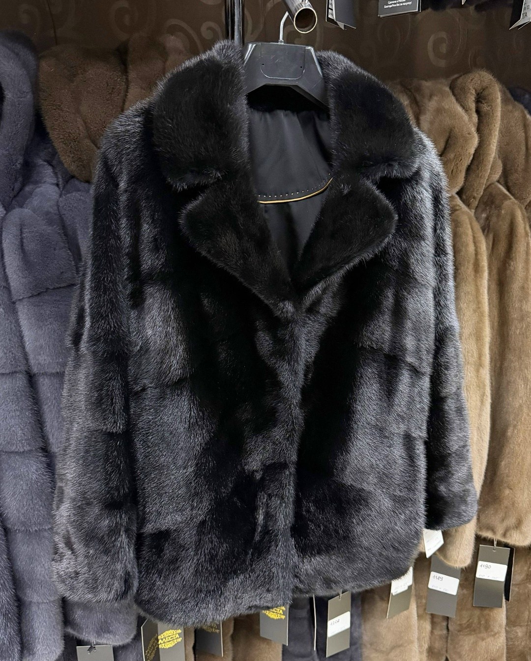 норковая шуба,норковая шуба цвета графит,шуба норка,норковый полушубок,норковая шуба автоледи
