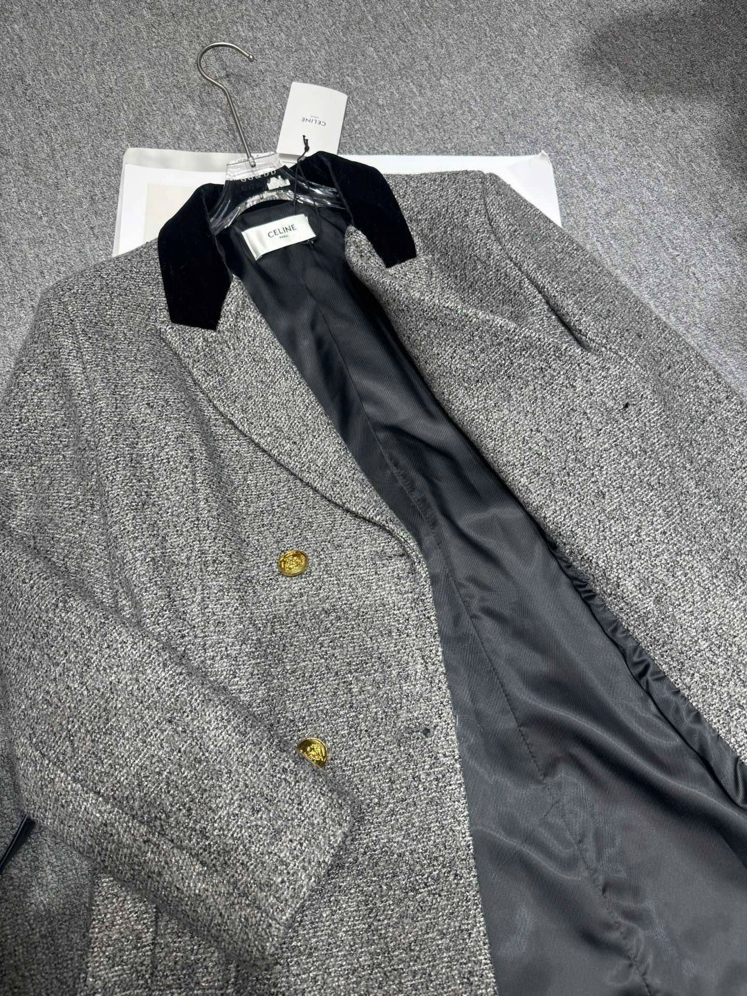 пальто женское серое,пальто модное,пальто женские,серое пальто,пальто сен лоран