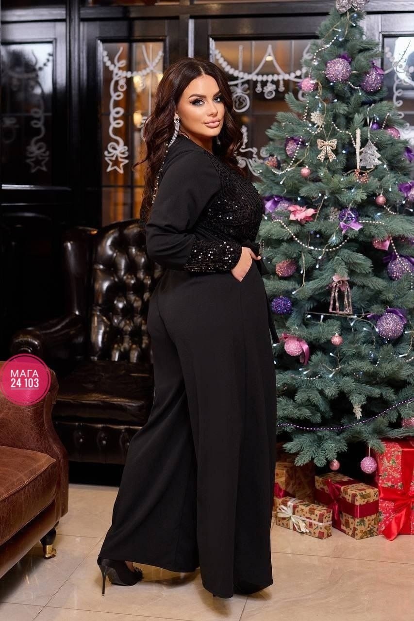 женский вечерний комбинезон большие размеры,комбинезон женский праздничный,женские комбинезоны больших размеров,комбинезон праздничный тренд,женские комбинезоны