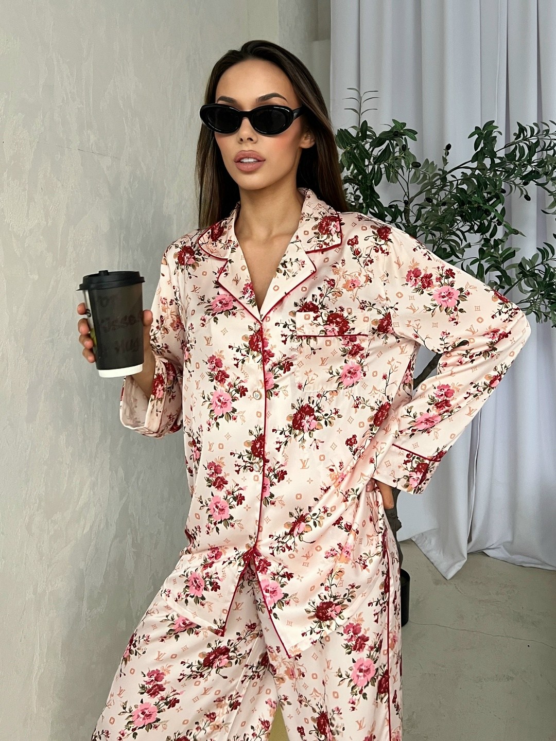 пижамные костюмы,пижама для женщин,пижамы женски,пижамы с брюками,костюм женский