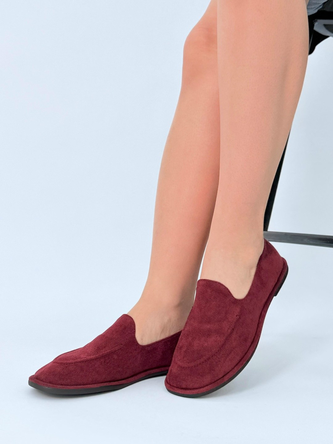 ,лоферы из натуральной замши,бордовые лоферы,лоферы женские замшевые,лоферы замшевые