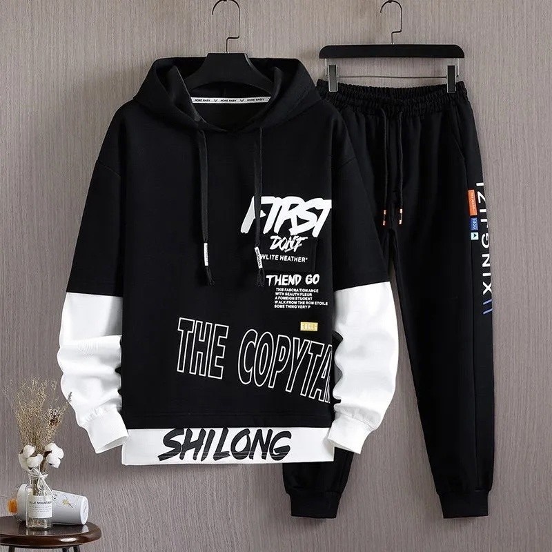 спортивный костюм мужской,костюм спортивный,повседневный спортивный костюм,модная толстовка,комплект толстовка