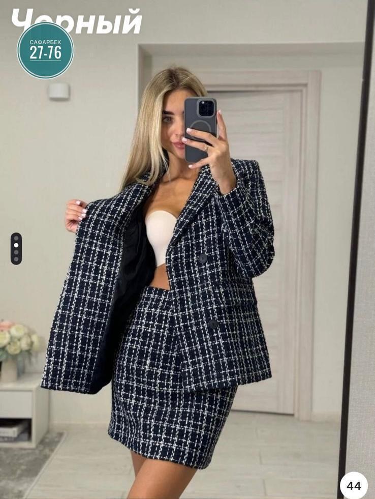 костюм с юбкой твидовый,твидовые костюмы женские,твидовый костюм женский пиджак и юбка forevertwenty,костюм твидовый,твидовый костюм 2025