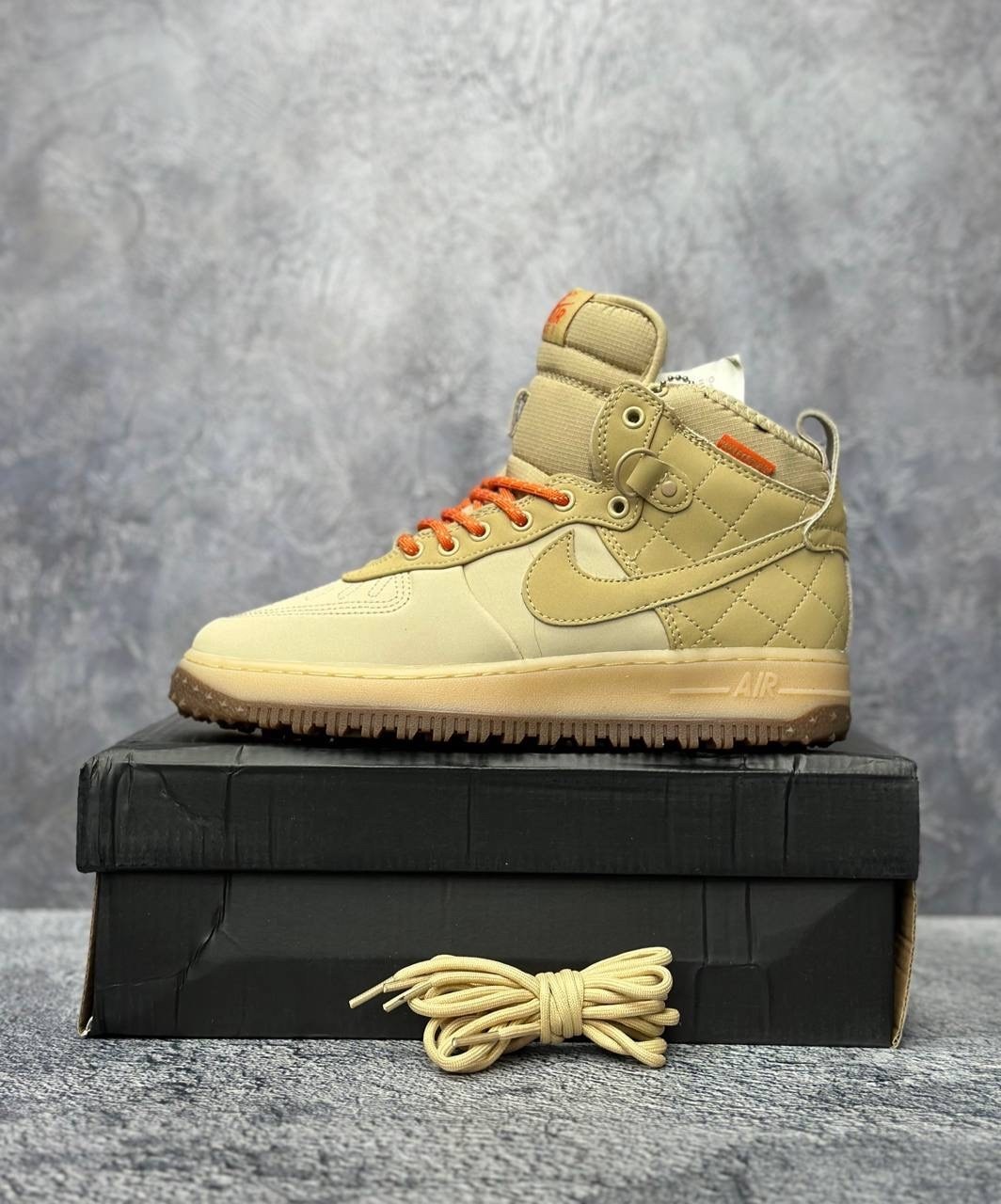 nike air force 1 duckboot 444745-203,nike air force 1 duckboot,кроссовки зимние nike air force,кроссовки зимние nike air force 1,кроссовки nike air force 1 lunar duckboot thermo khaki