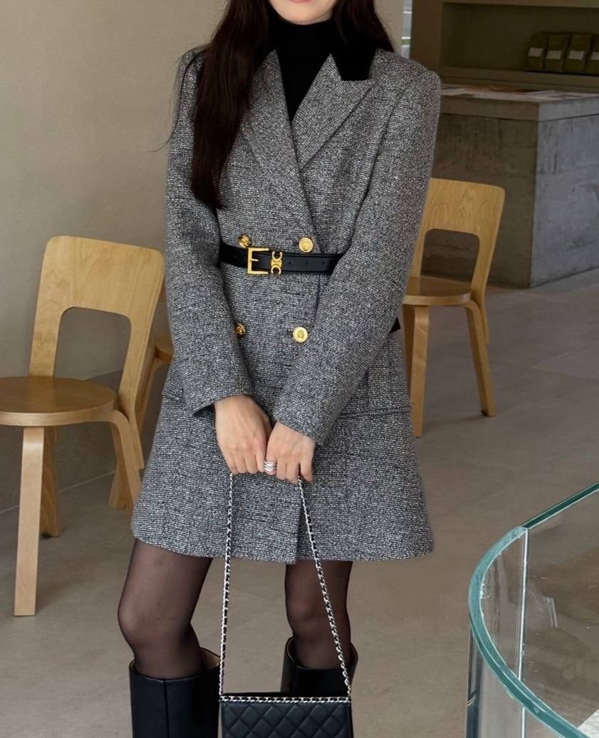 пальто женское серое,пальто модное,пальто женские,серое пальто,пальто сен лоран