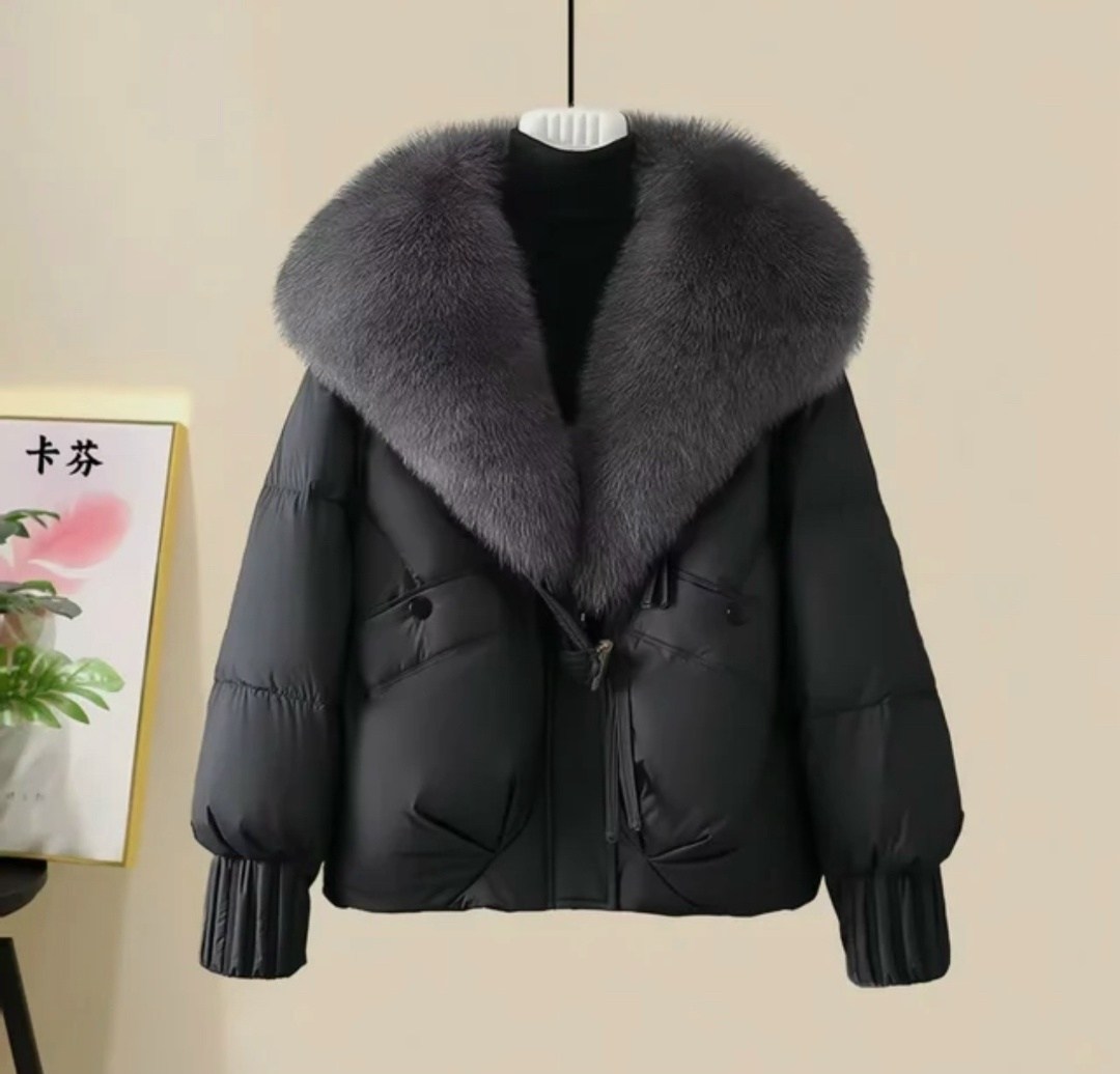 куртка зимняя женская пуховик с меховым воротником енота,женская зимняя куртка,женский пуховик,куртка с мехом,пуховик