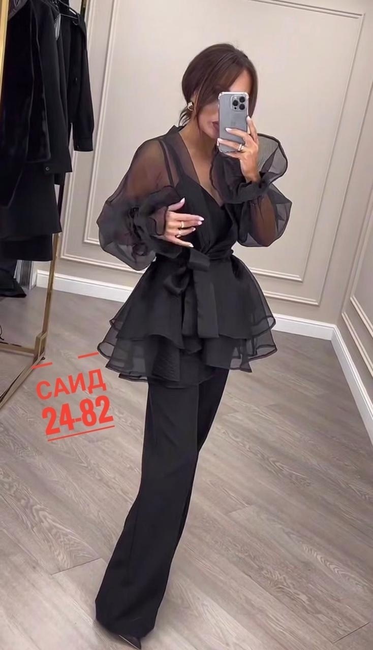 брючный костюм,брючный костюм женский,костюм женский,вечерние брючные костюмы,костюм праздничный вечерний брючный luna.mood