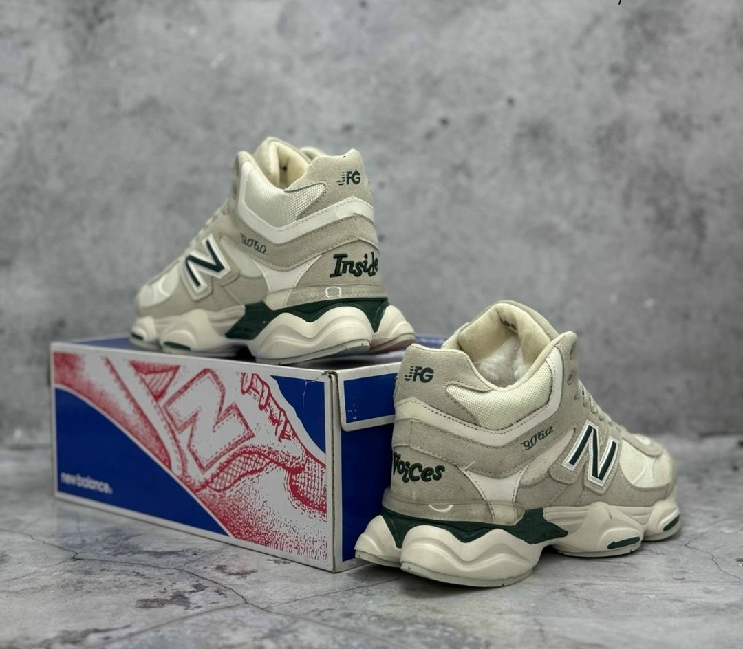 кроссовки new balance 9060,зимние кроссовки new balance 9060 high цвет серый,кроссовки new balance,зимние кроссовки new balance 9060 high,кроссовки нью беланс 9060