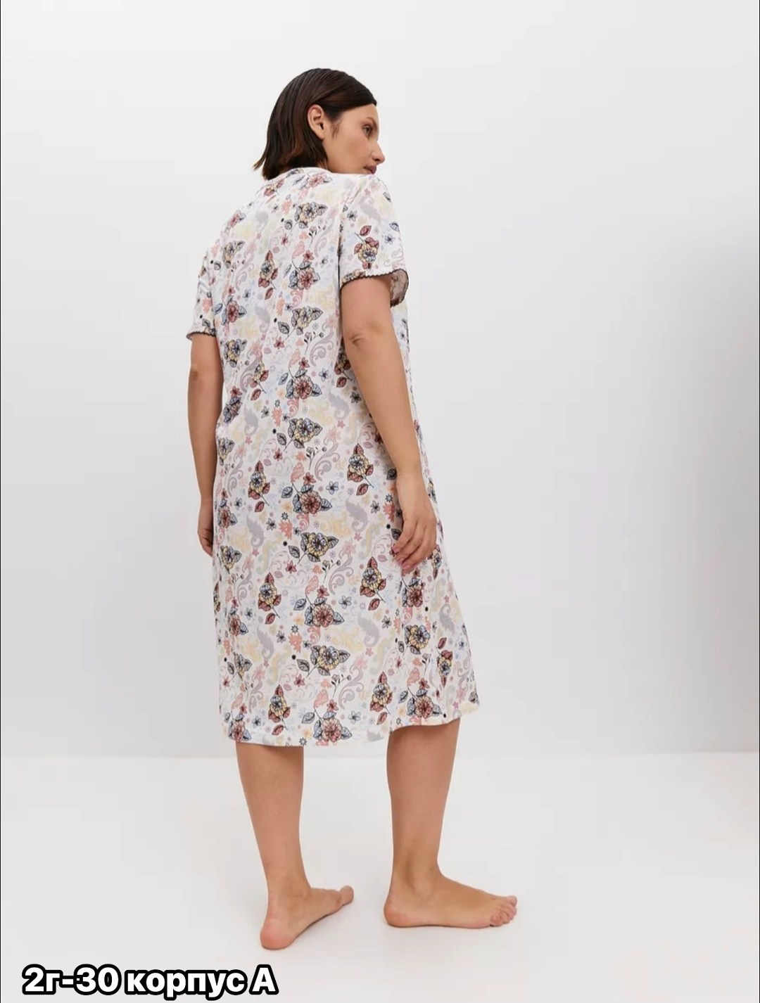 ночная сорочка трикотажная хлопок mironia,ночная сорочка женская,ночные сорочки трикотажные хлопок,ночная сорочка mironia,ночная сорочка