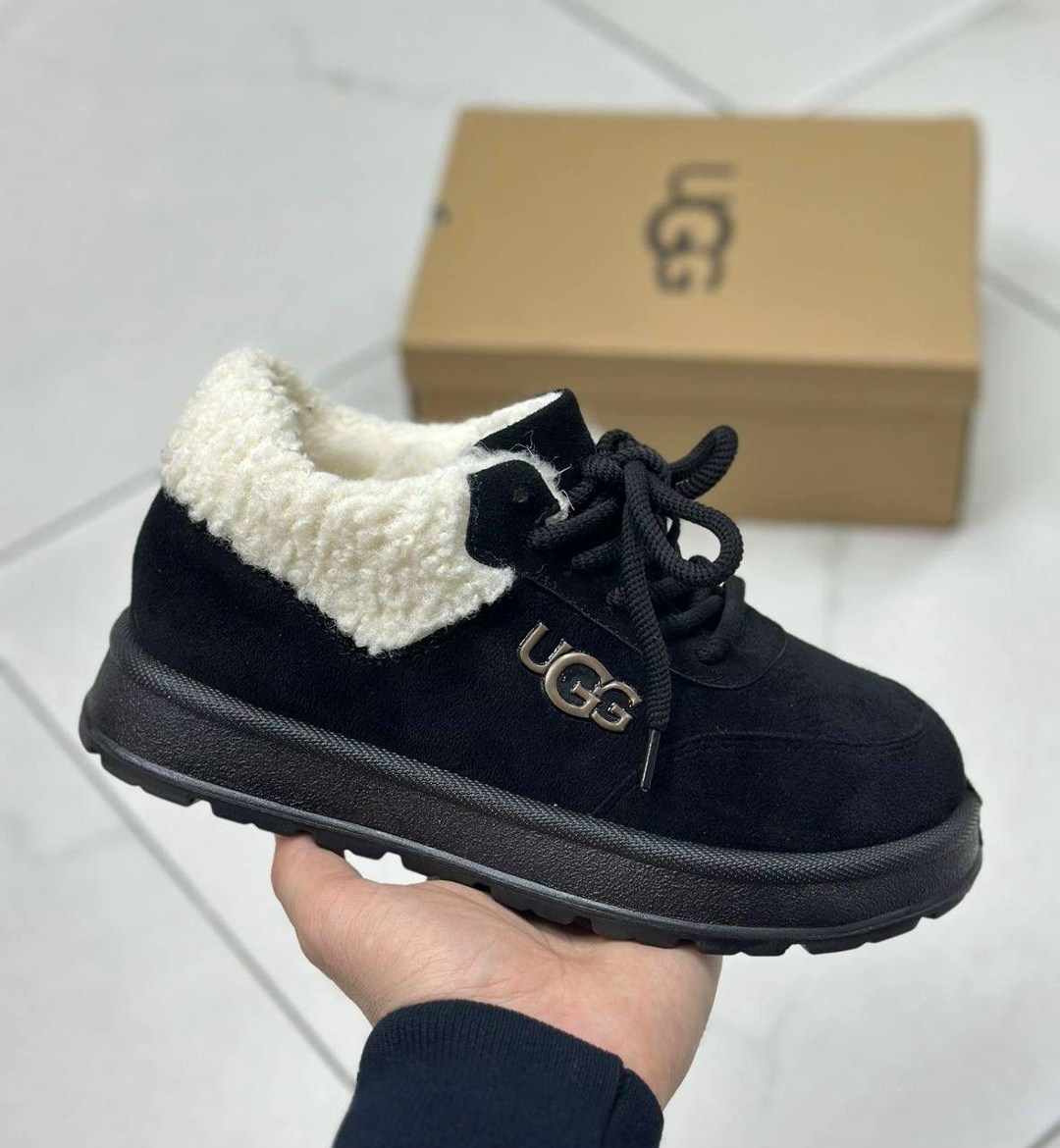 зимние кроссовки ugg,,зимняя женская ,угги,спортивная