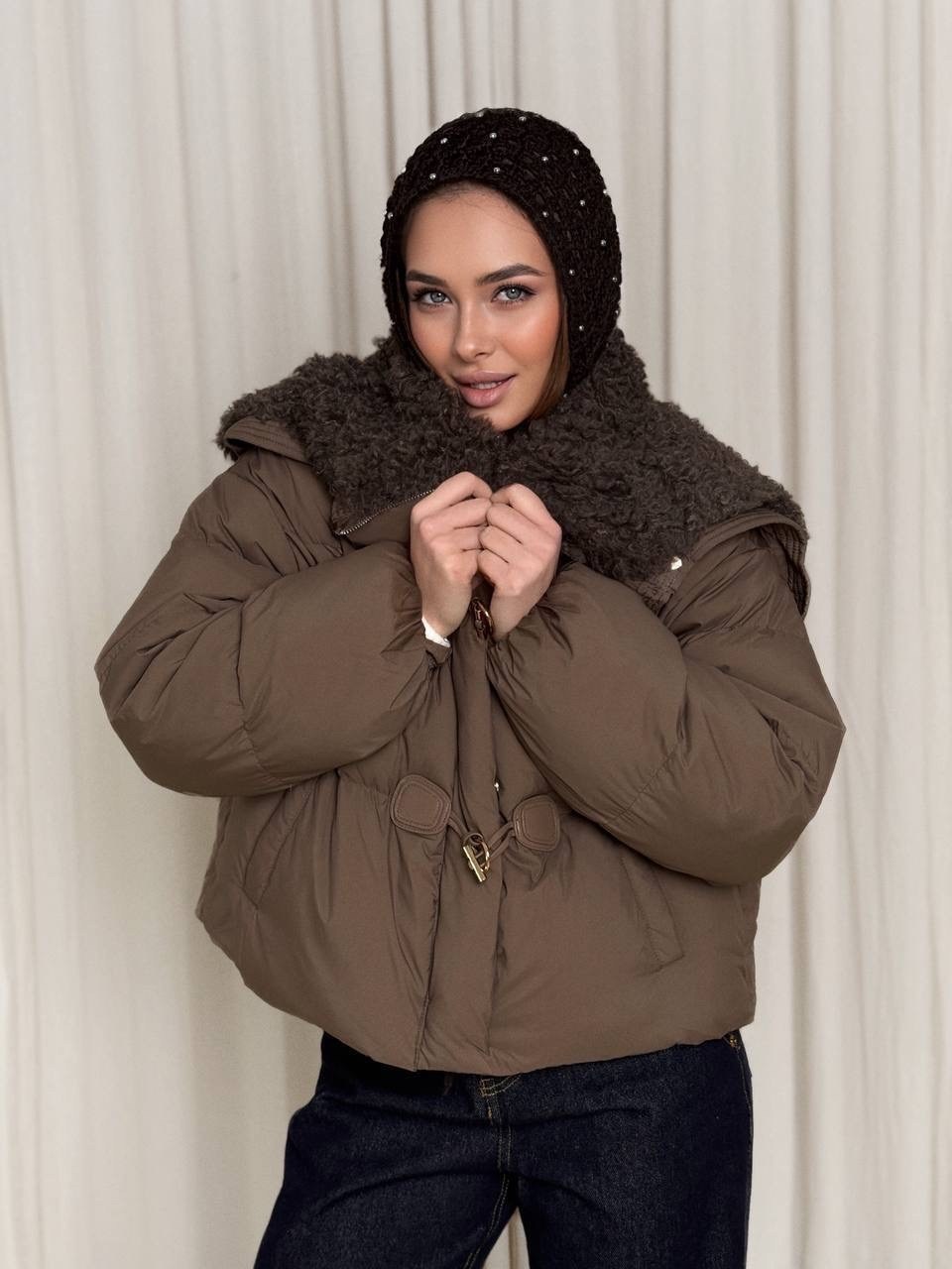 куртка пуховик,куртка женская,куртка коричневая,женские пуховики,куртка
