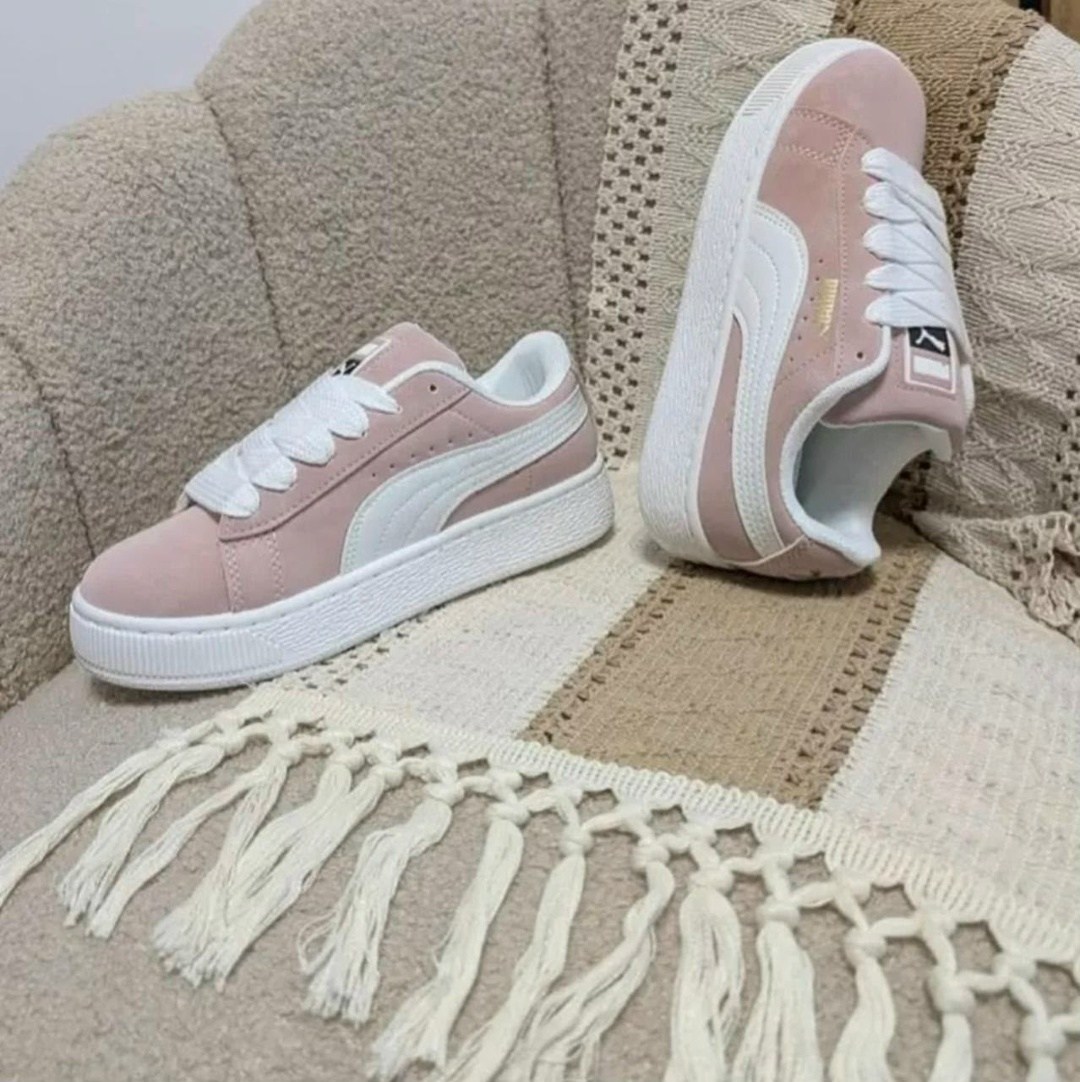 ,кроссовки puma suede xl,кроссовки puma,puma suede,puma suede розовые
