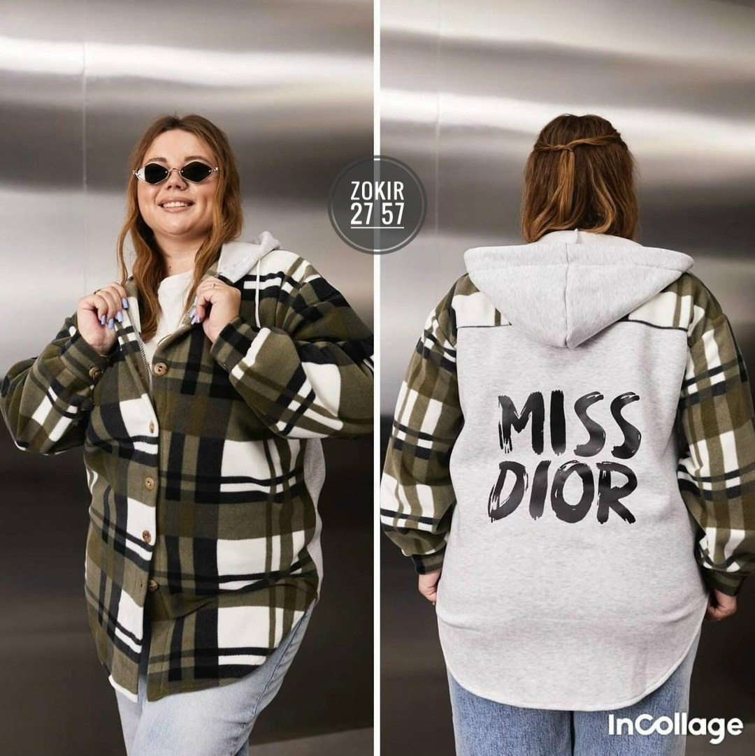 кофта женская,женская кофта больших размеров,рубашка с капюшоном,рубашка оверсайз теплая в клетку удлиненная,кардиган