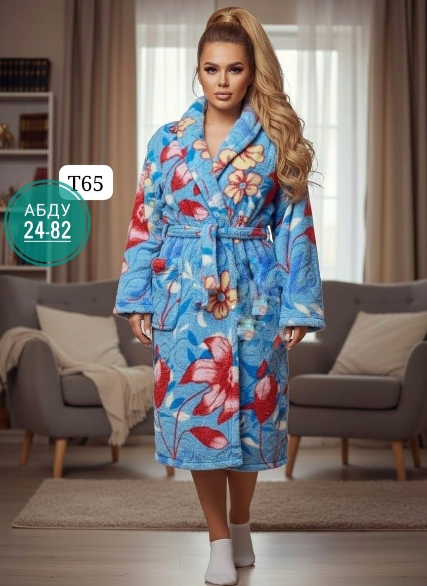 женский халат,женский домашний халат из мягкого плюшевого материала велсофт,халаты домашние женские,халат домашний теплый с капюшоном бариз коллекция,халат