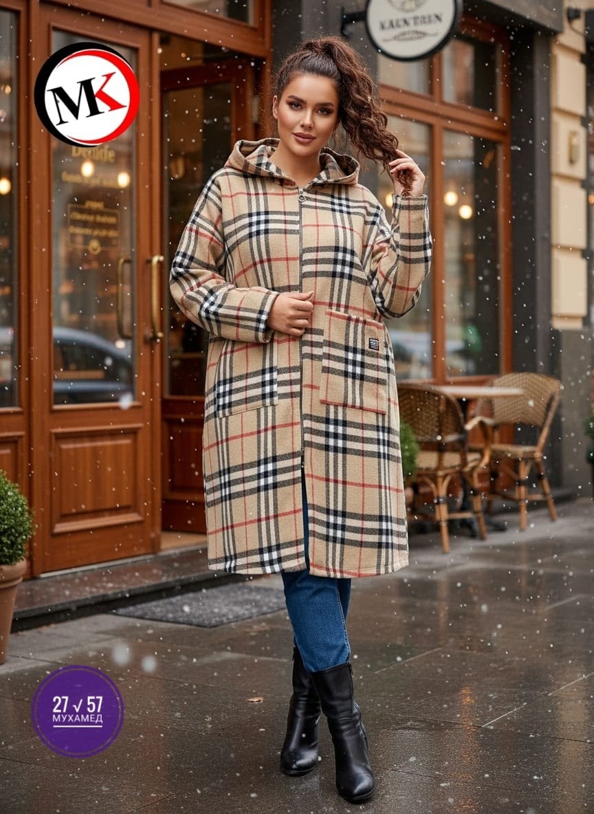 пальто в клетку,модное пальто,стильное пальто,женское пальто,пальто в клеточку