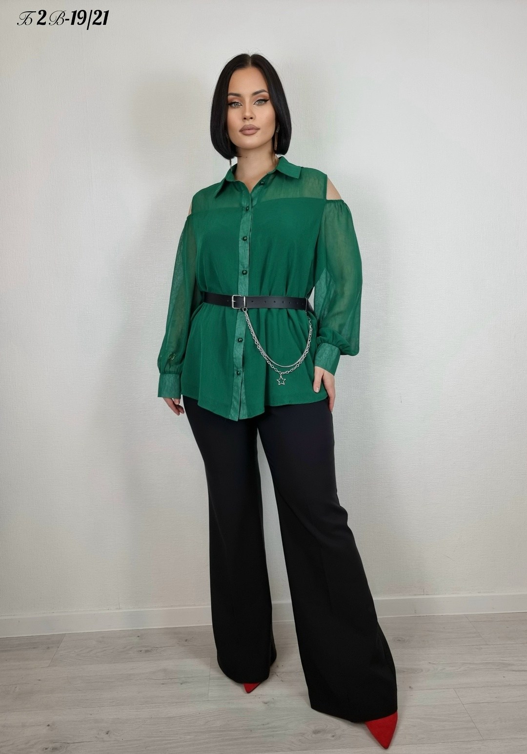 блузка с ремнём,стильная блузка,блузка,брючный костюм,брючный комплект