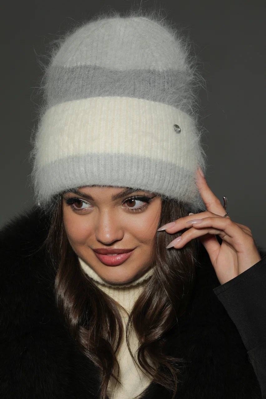 шапка ангора,женская шапка из ангоры,шапка ангора разноцветная зимняя,разноцветные шапки из ангоры,шапка женская ангора