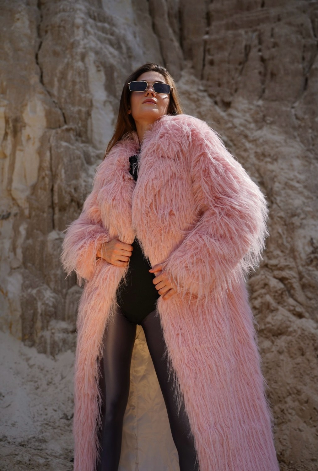 шуба искусственная pelisse модная зима,шубка из ламы,шуба под ламу,шуба из ламы искусственная розовая,искусственная шуба из экомеха длинная furvi