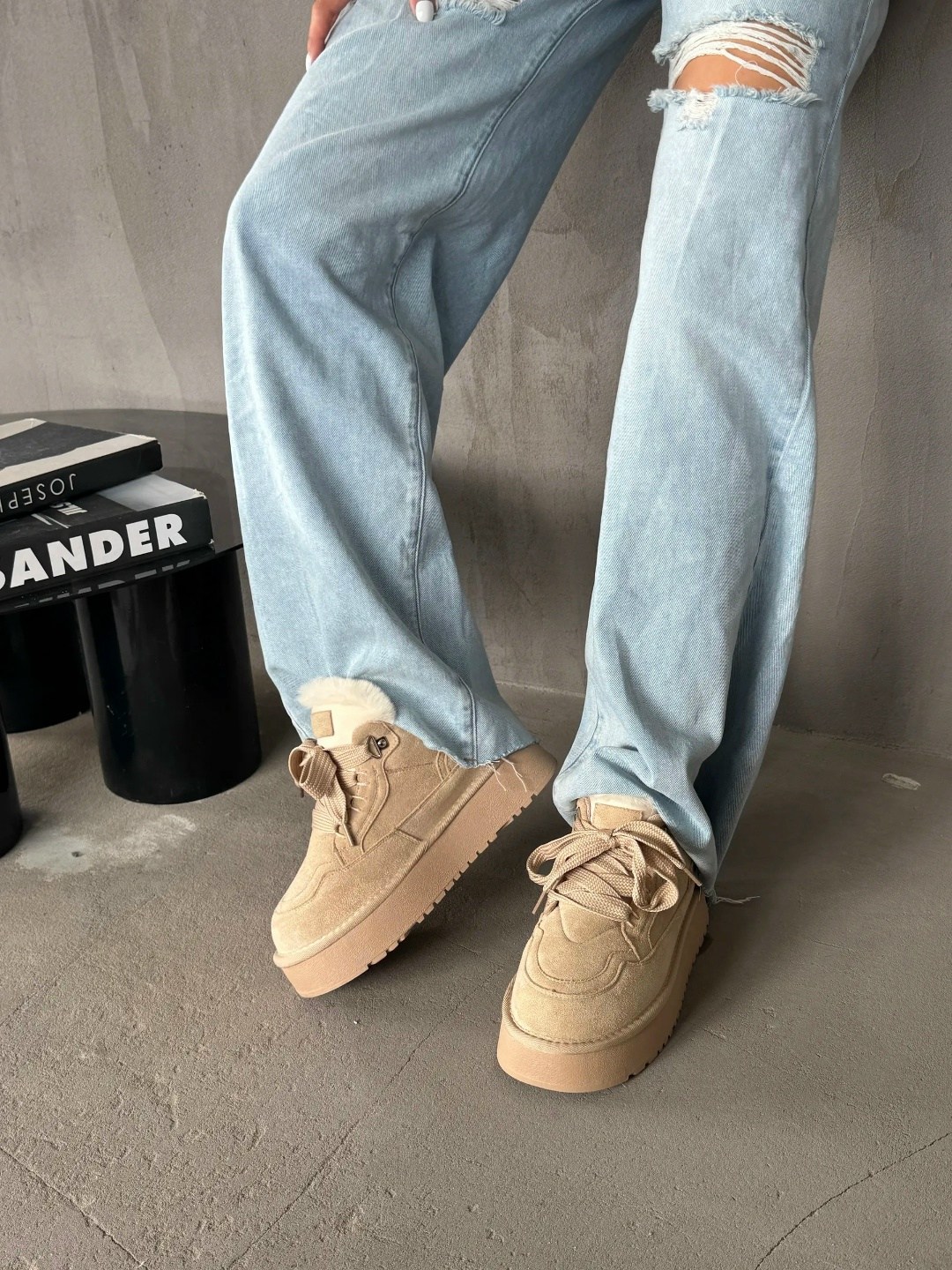 ,женская ,ботинки замш,теплая ,обуви