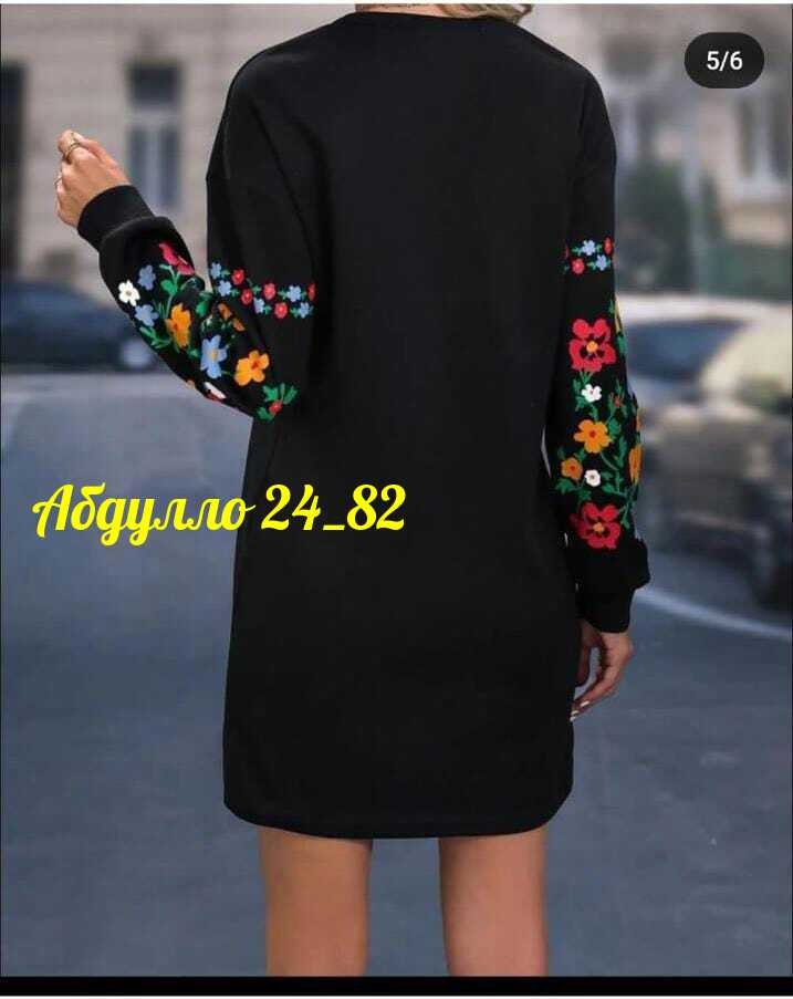 трикотажные женские платья,платье с вышитыми рукавами,платье ткань трикотаж,платье для женщин,платье